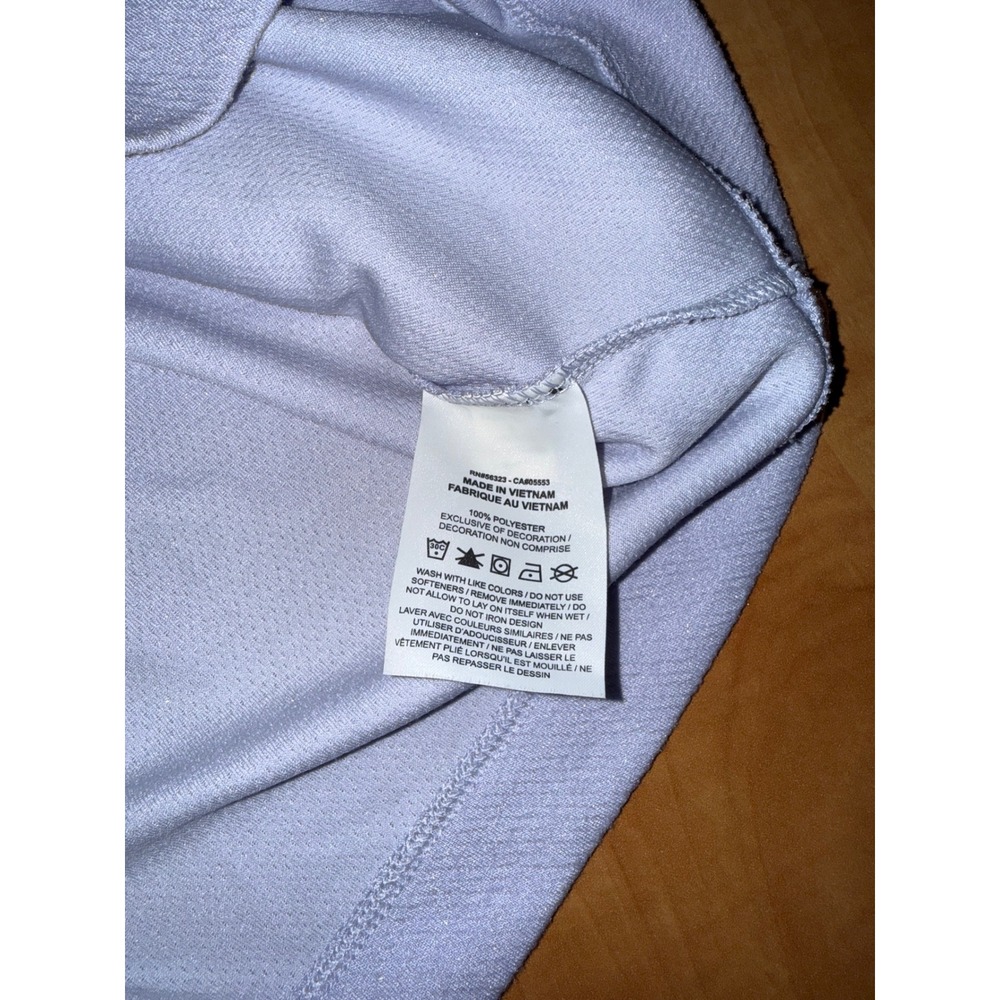 Nike TCU Horned Frogs Dri-FIT Quarter Zip Pullover Lavender Purple Mens Small - Picture 3 of 5